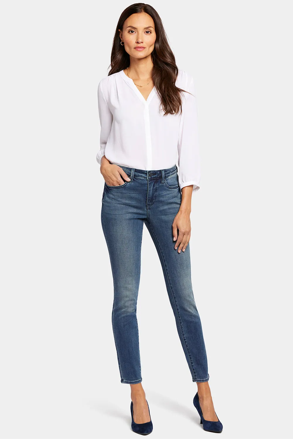 NYDJ Ami Skinny Jeans Lombard Second-Skin