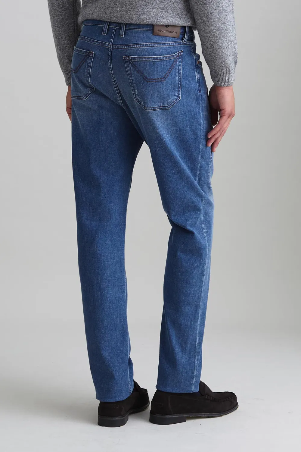 Jeckerson John Toppa Slim Fit Jeans hellblau
