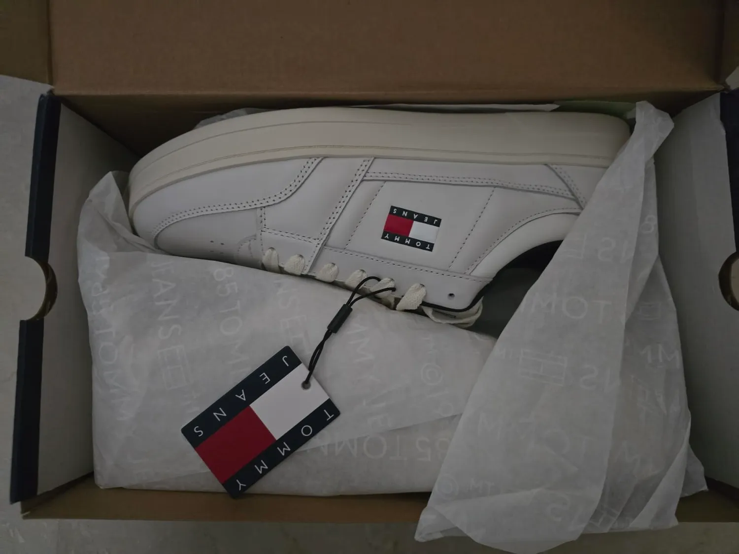 Tommy Jeans The Greenwich New Sneaker Leder 46 EU Herren