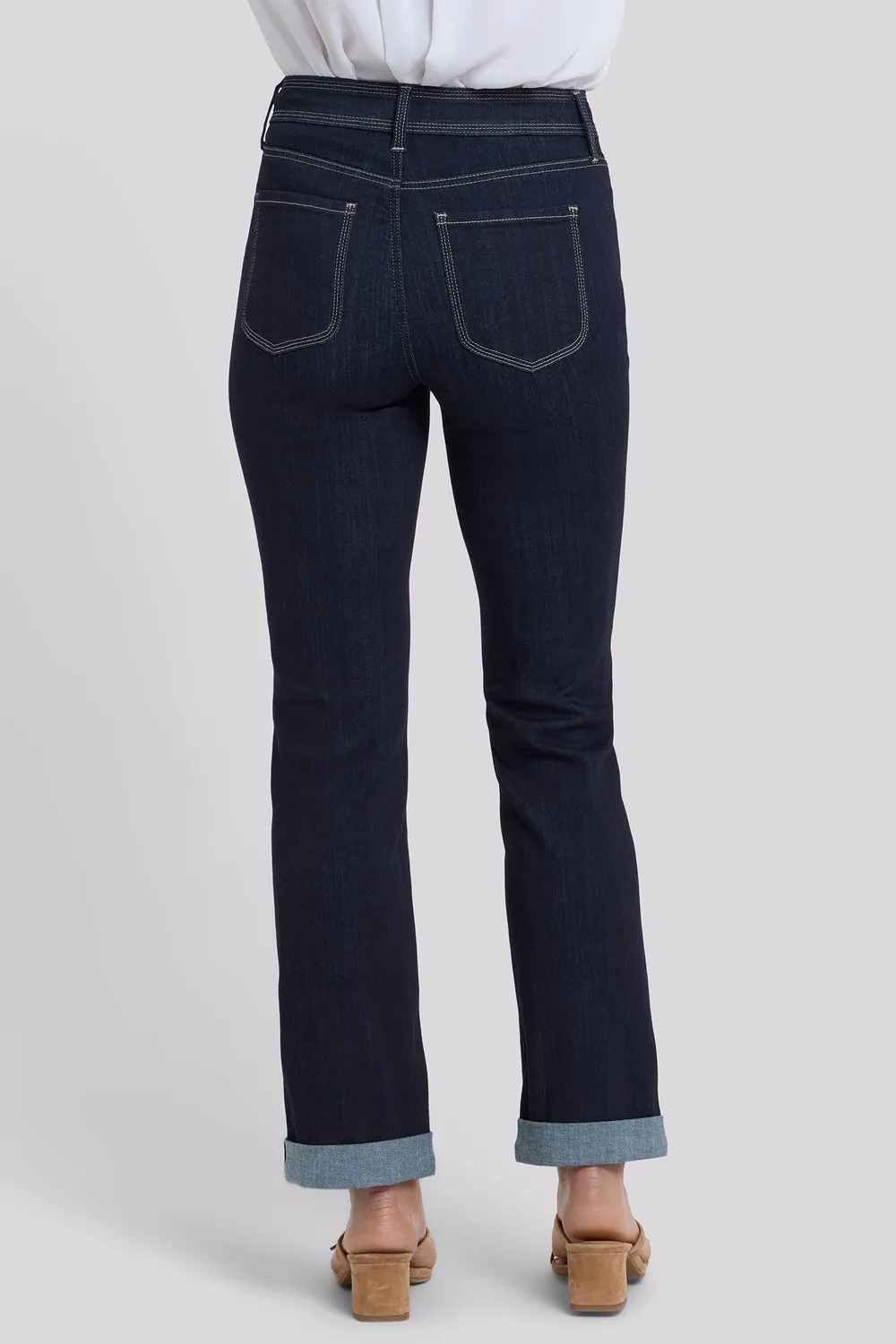 NYDJ Marilyn Straight Jeans Morning Tides Indigo