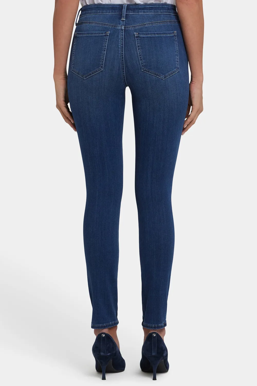 NYDJ Ami Skinny Petite Jeans Vintage Lapis stretch