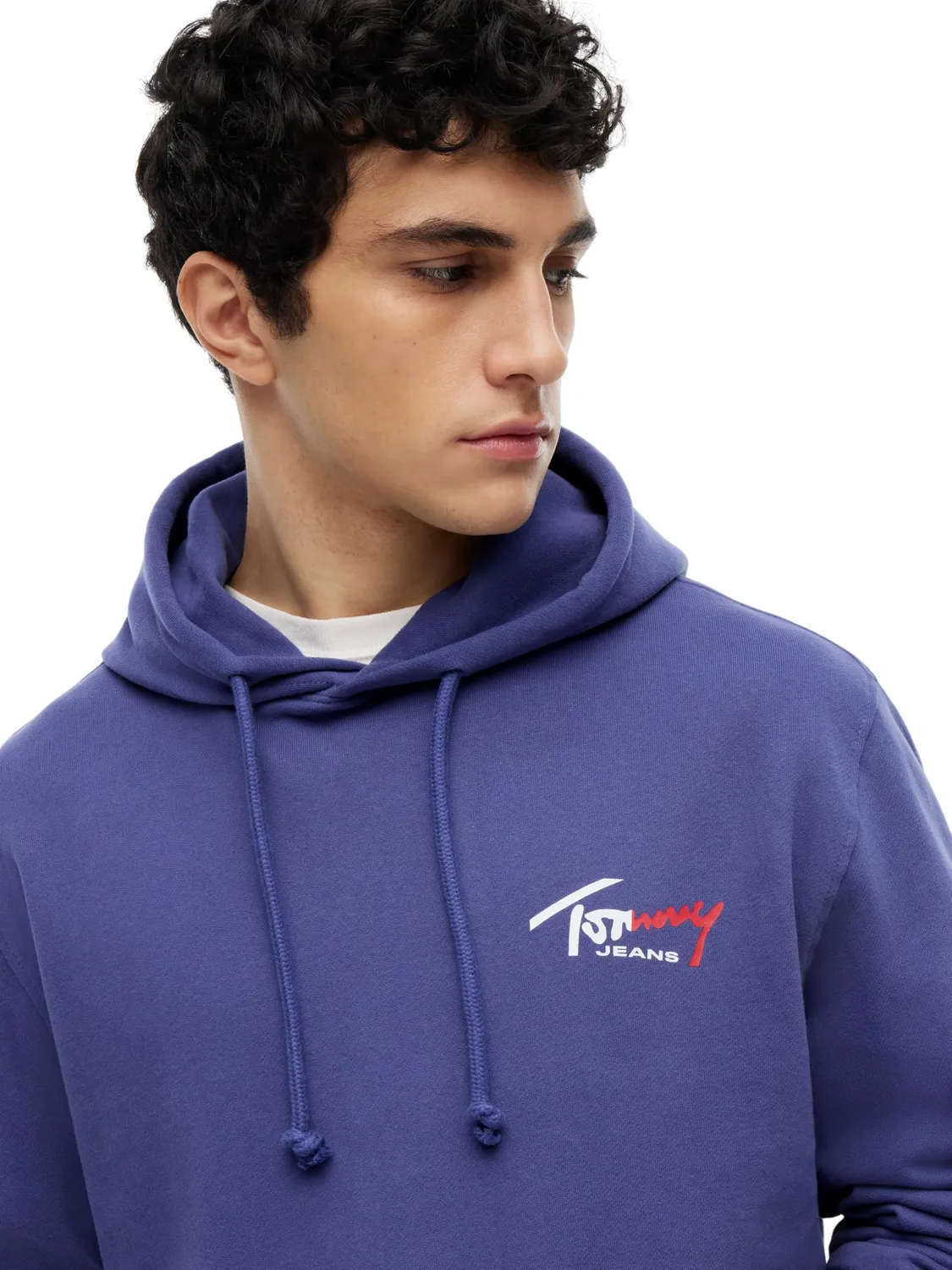 Tommy Jeans TJM Reg Entry Sign Hoodie EXT DM0DM22680 Kapuzenpullover Herren