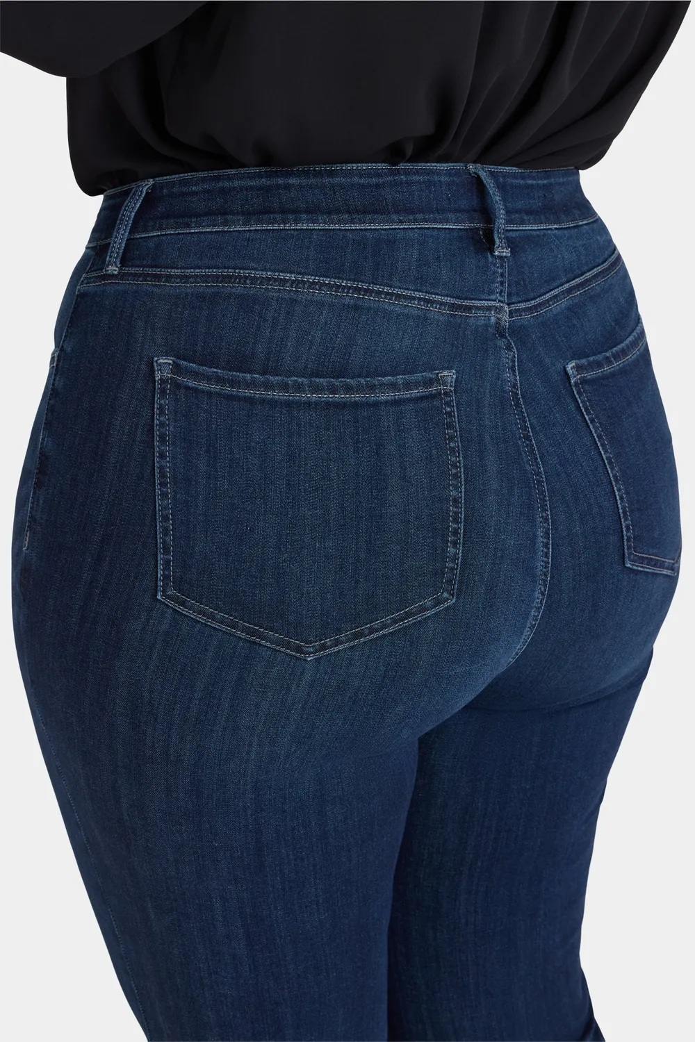 NYDJ Teresa Wide Leg Jeans Ink Skyline Plus Size
