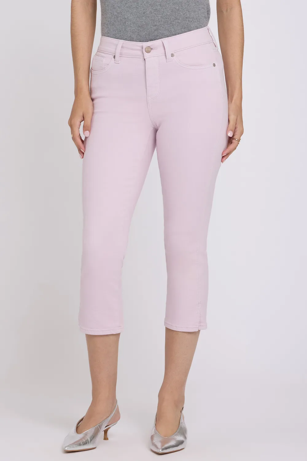 NYDJ Chloe Capri Jeans Light Lilac kühlend