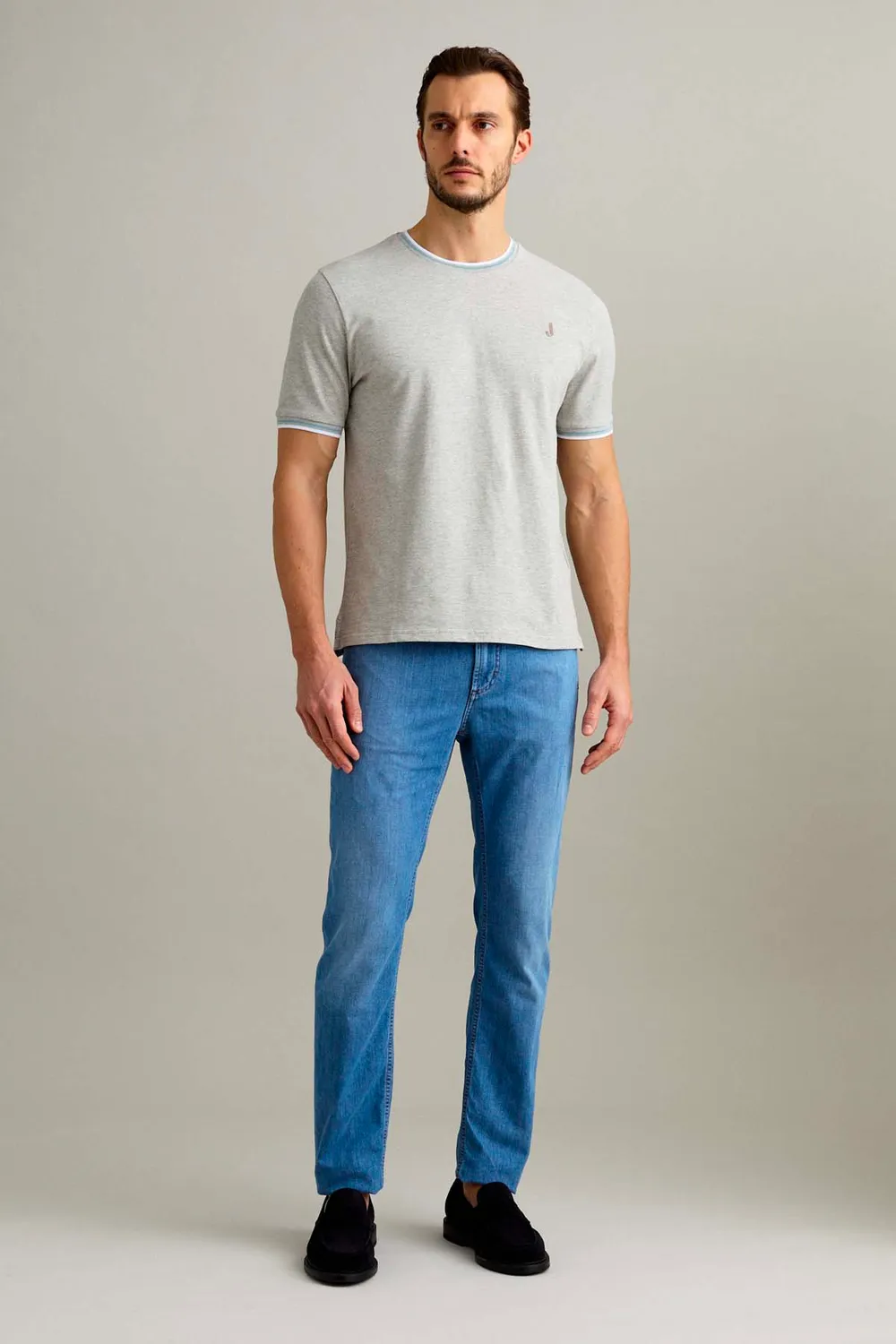 Jeckerson Jordan Slim Fit Jeans mittelblau 8,75 oz