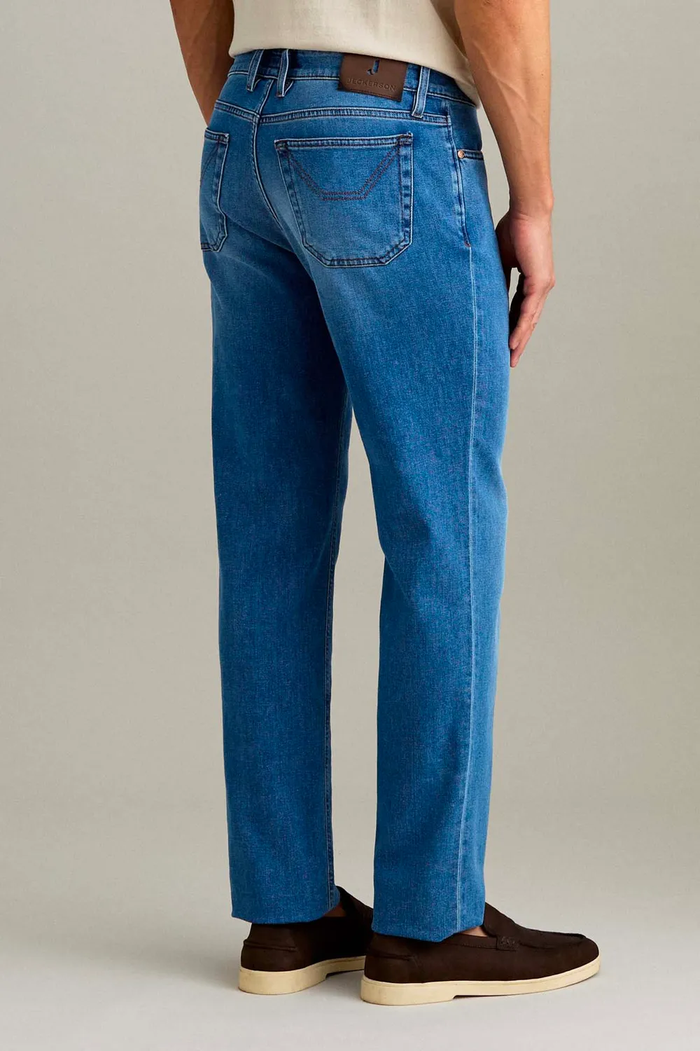 Jeckerson Jasper Jeans Mittelblau Regular Fit