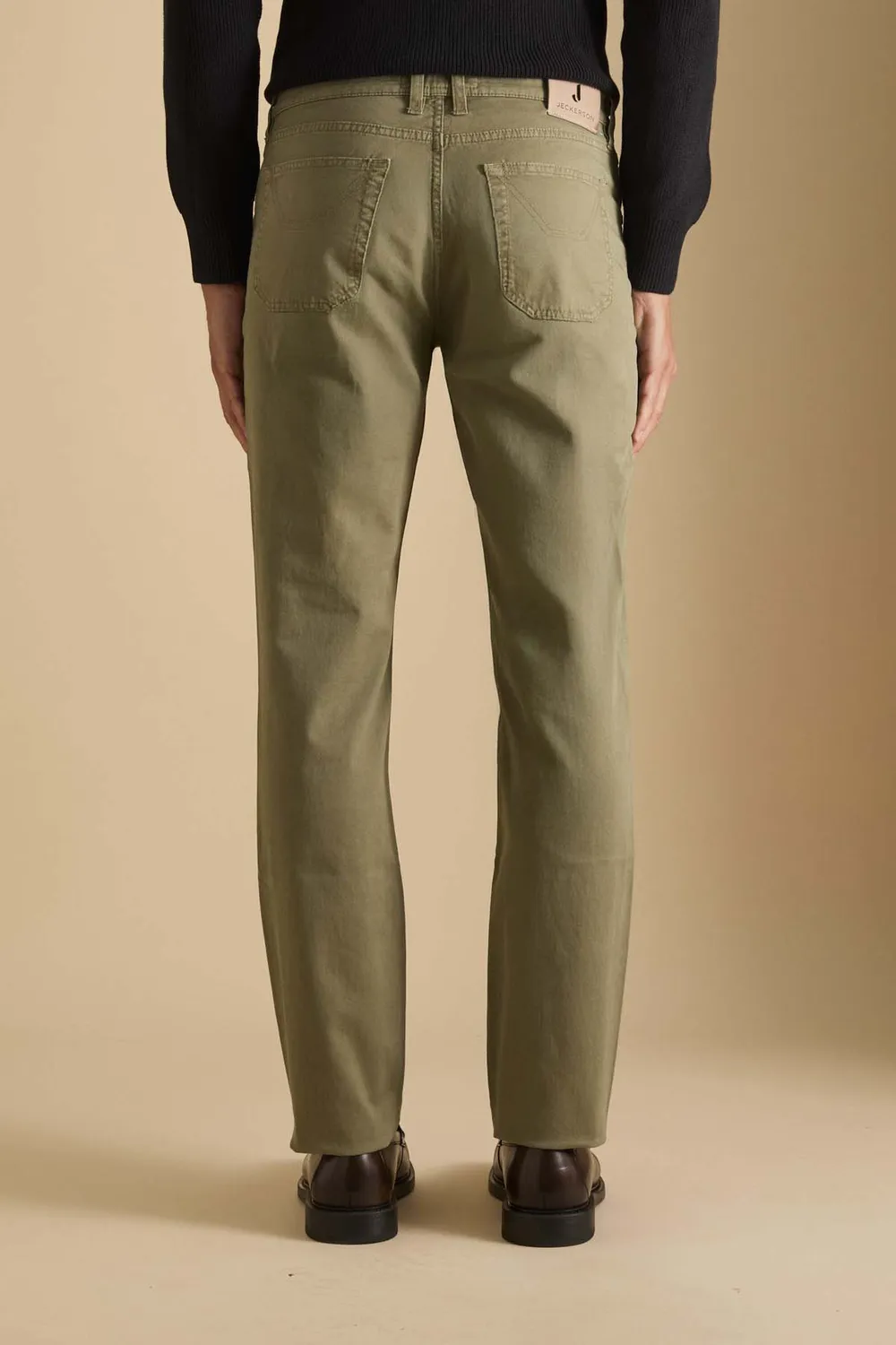 Jeckerson John Alcantara Slim Hose militärgrün