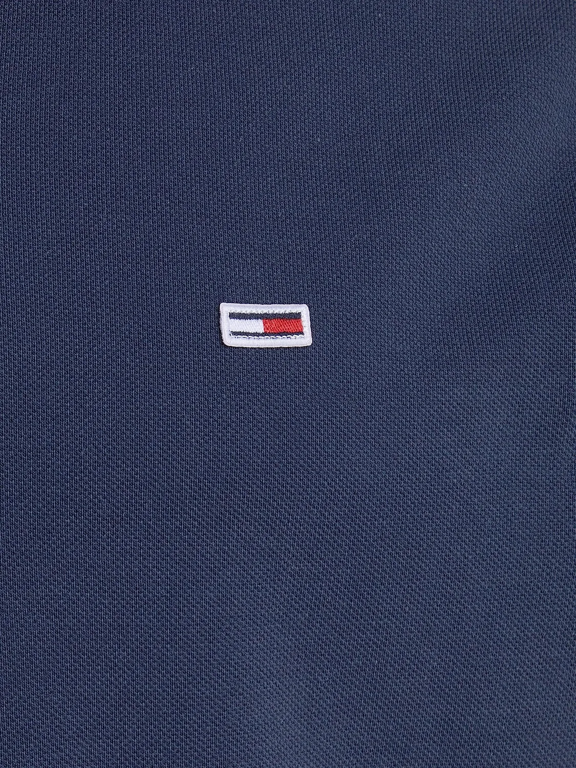 Tommy Jeans TJM Reg Flag Neck Polo Poloshirt Größe L