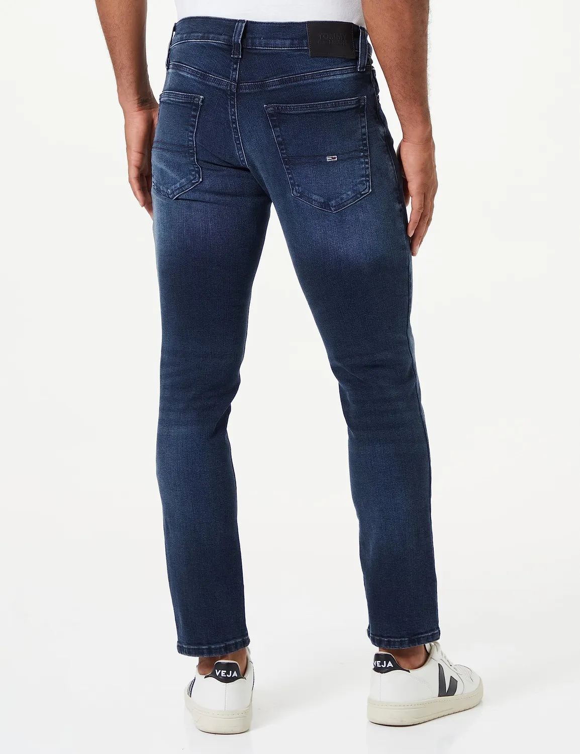 Tommy Jeans Herren Denimhose Stretch Denim Blau