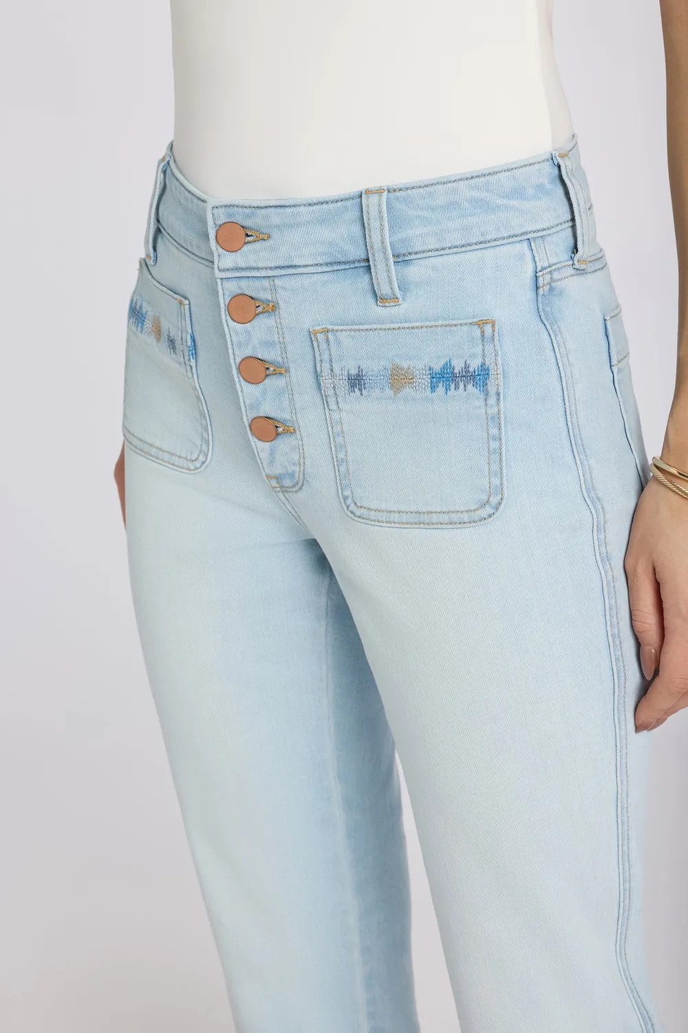 NYDJ Marilyn Straight Ankle Jeans Sky Valley