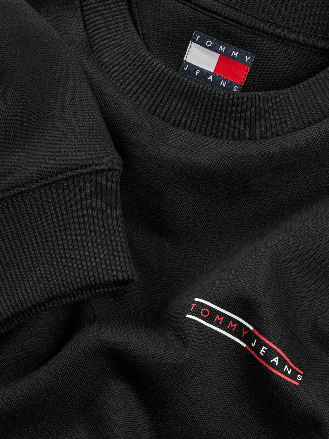 Tommy Jeans Entry Graphic Sweatshirt Rundhals Baumwolle