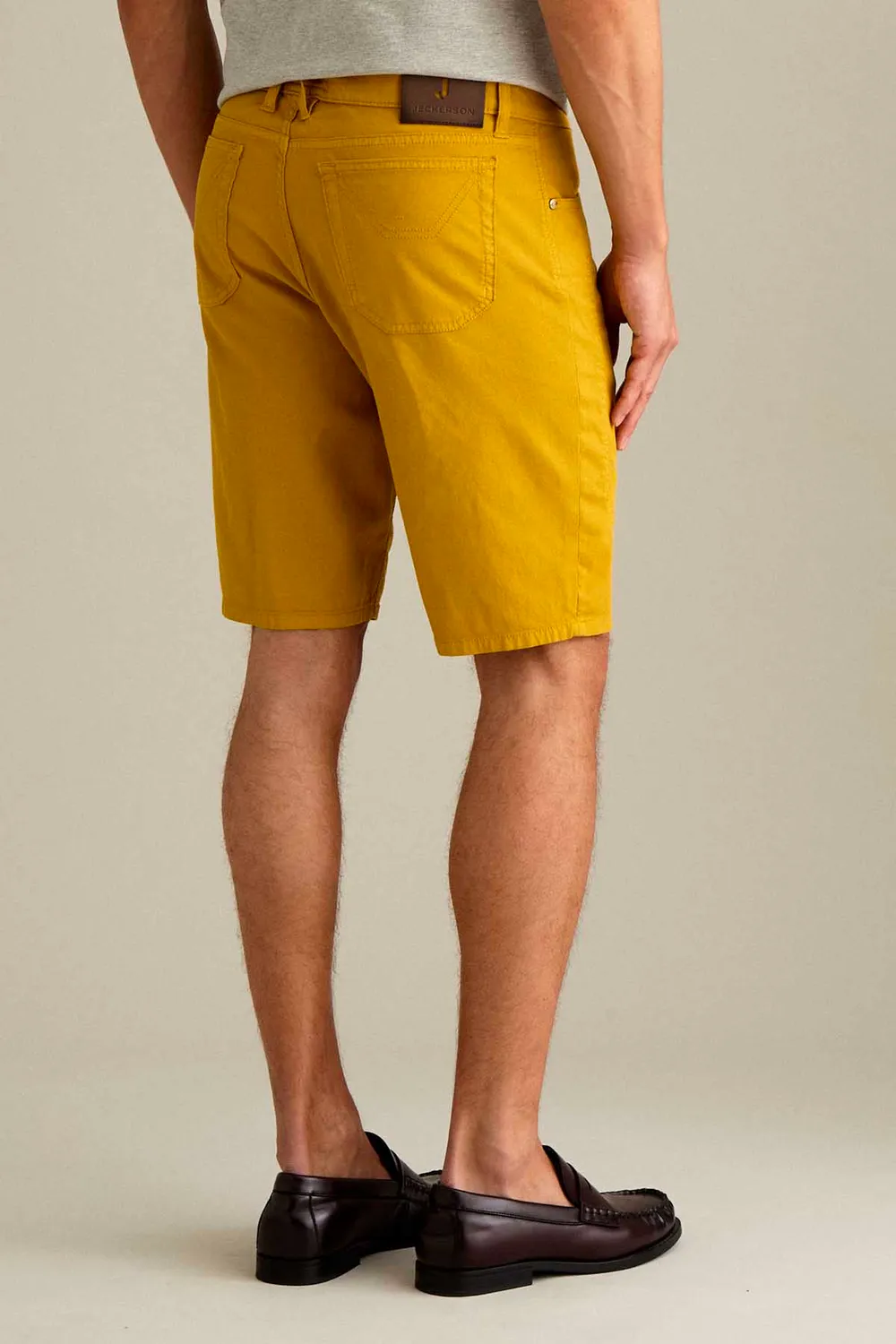 Jeckerson Jayden Toppa Bermuda Slim Fit Goldgelb