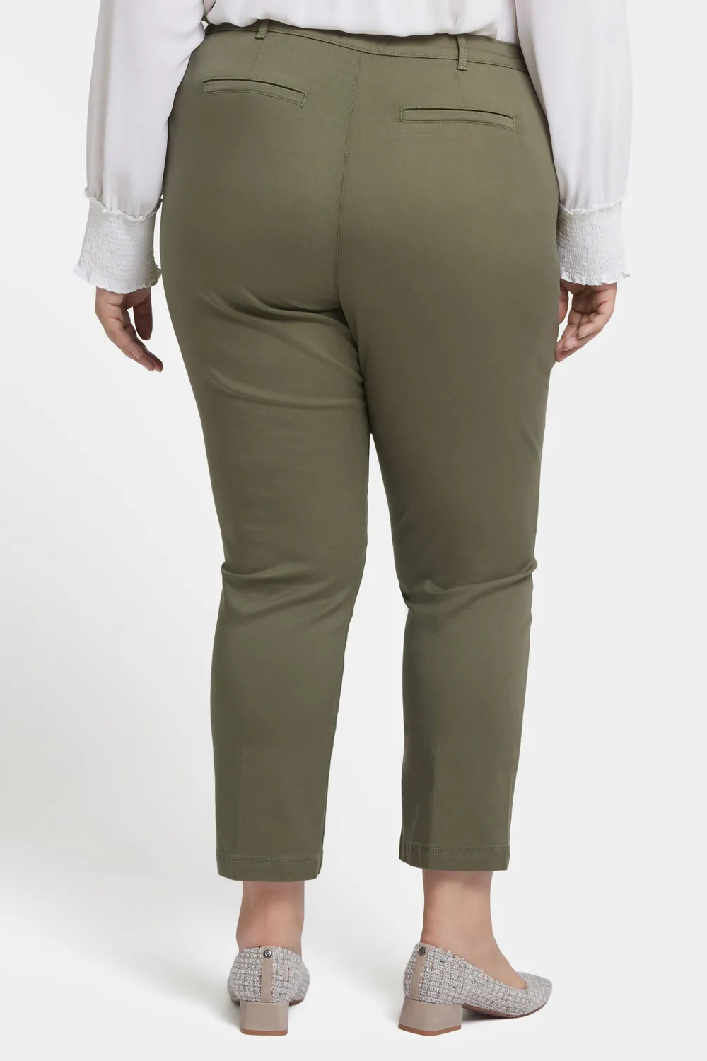 NYDJ Sadie Slim Pants Avocado Stretch grün