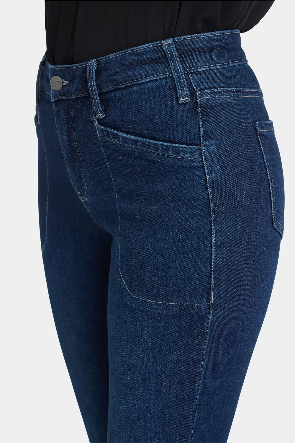 NYDJ Sheri Slim Jeans Ink Skyline Dunkelblau