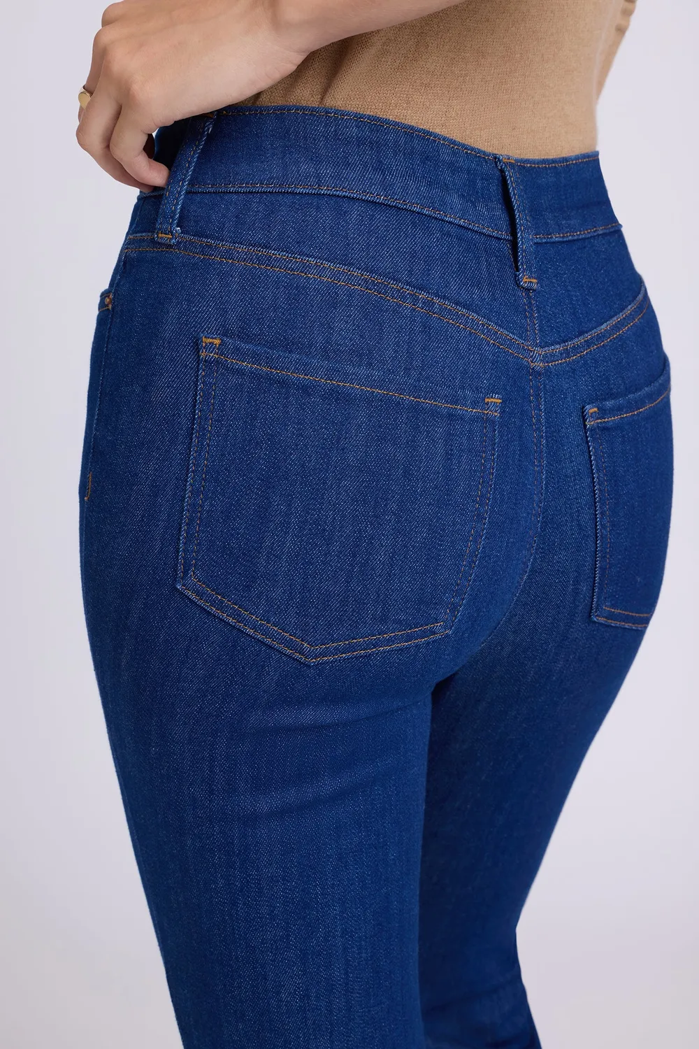 NYDJ Sheri Slim Straight Jeans Blue Rinse High Rise