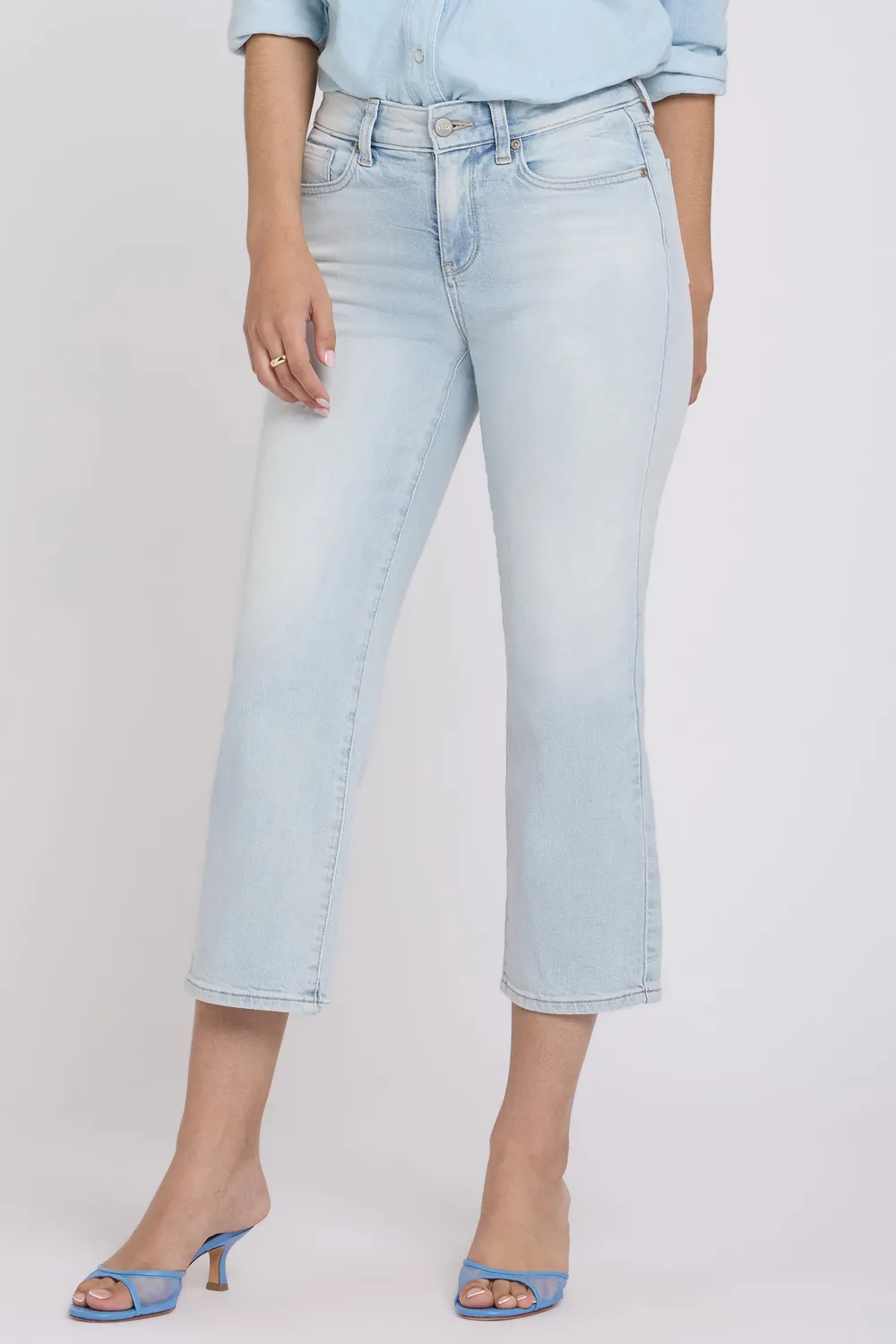 NYDJ Piper Relaxed Crop Jeans Desert Shoreline locker