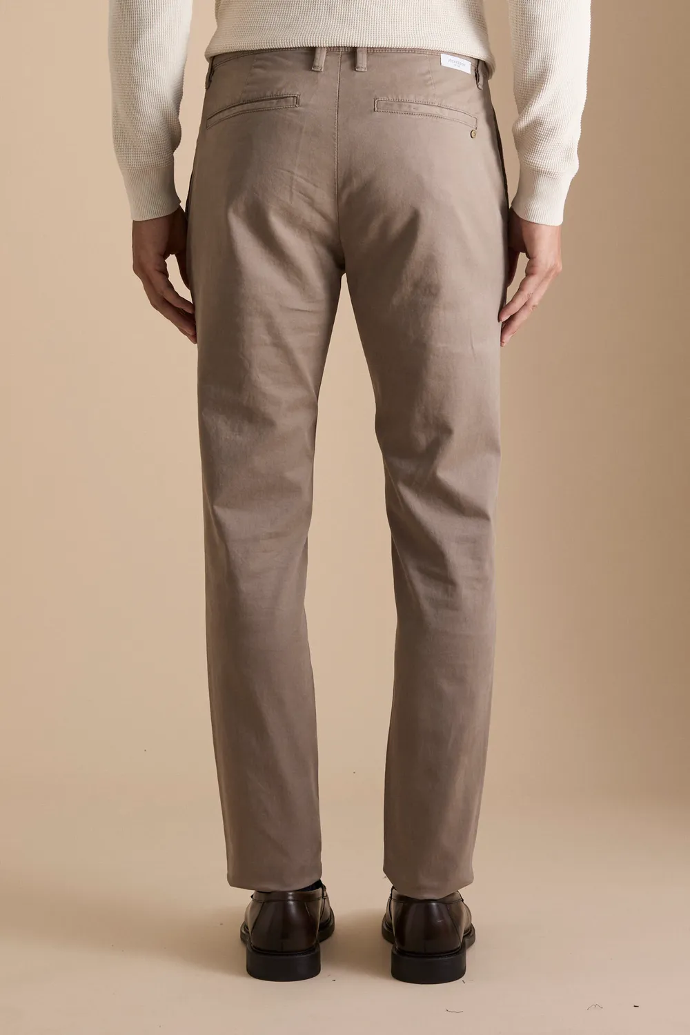 Jeckerson Jack Slim Fit Chinohose Beige Baumwolle