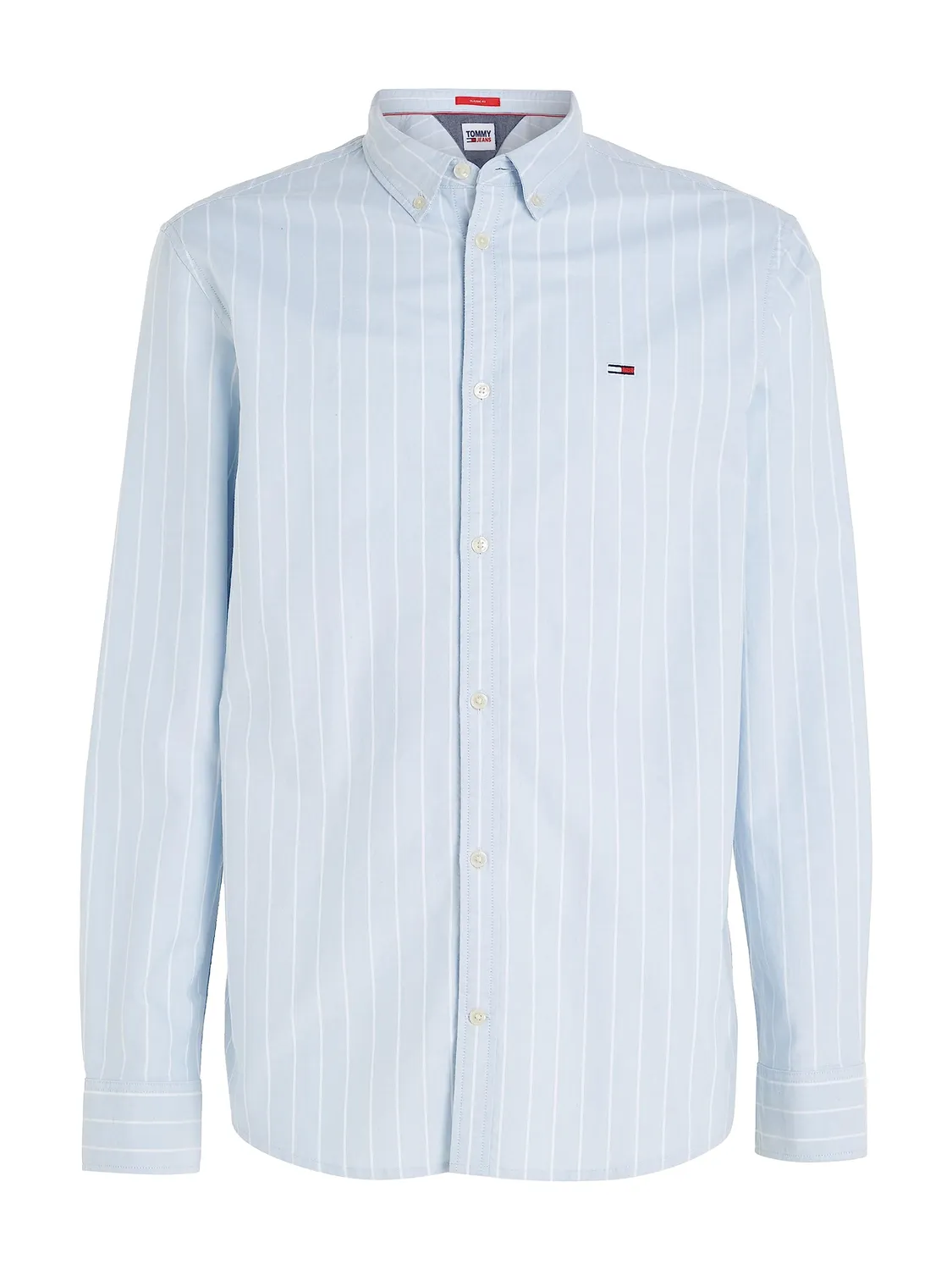 Tommy Jeans Classic Oxford Herrenhemd XS Streifen Blau