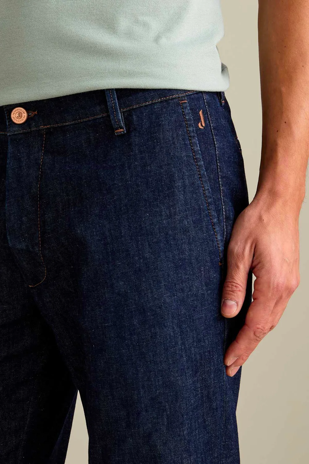 Jeckerson Jack Jeans Herren dunkelblau Slim Fit Denim