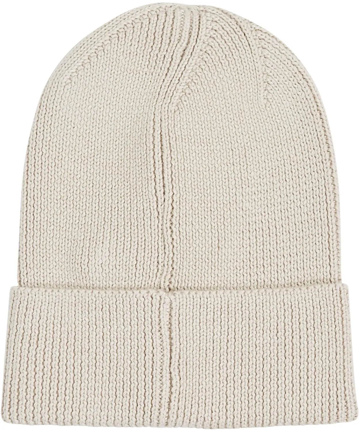 Tommy Jeans Elongated Flag Beanie Damen Mütze Beige
