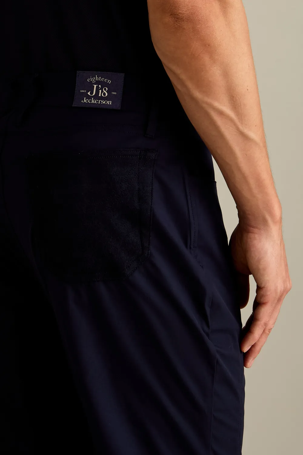 Jeckerson J18 Hose Blau Slim Fit Stretch