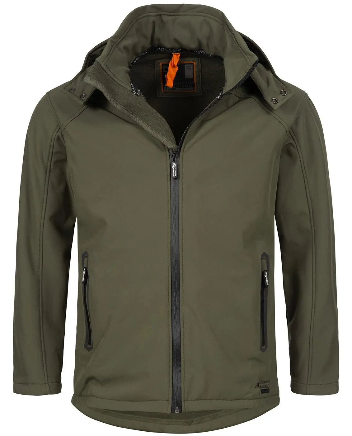 Alessandro Salvarini AS098 Softshelljacke Herren Rot Outdoor