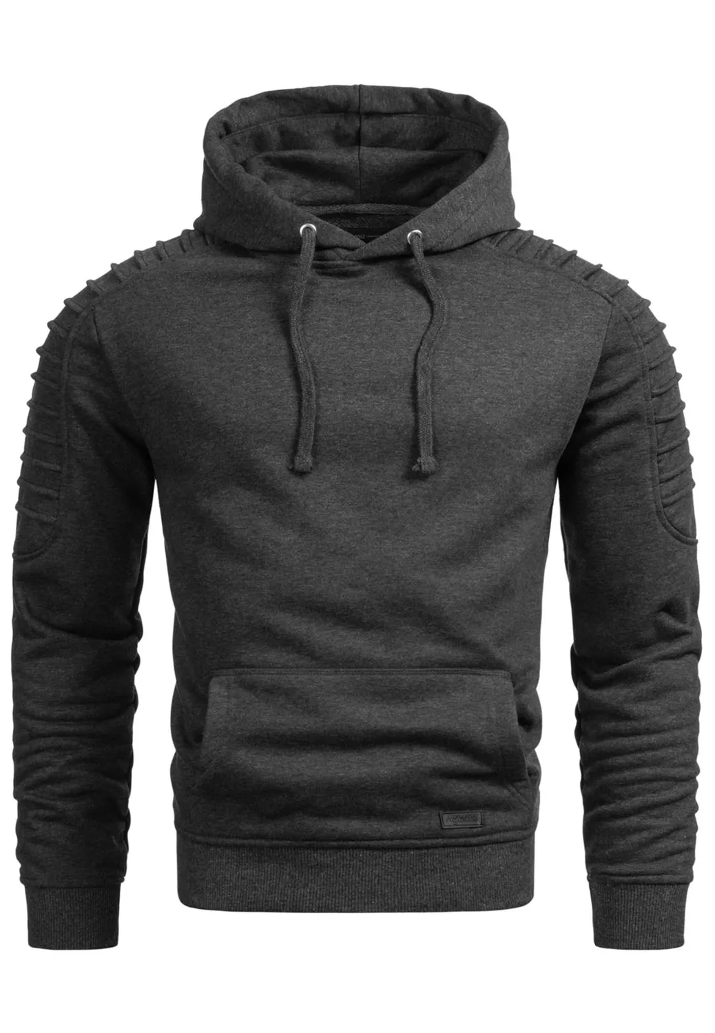 Alessandro Salvarini AS074 Hoodie Herren Biker Baumwolle
