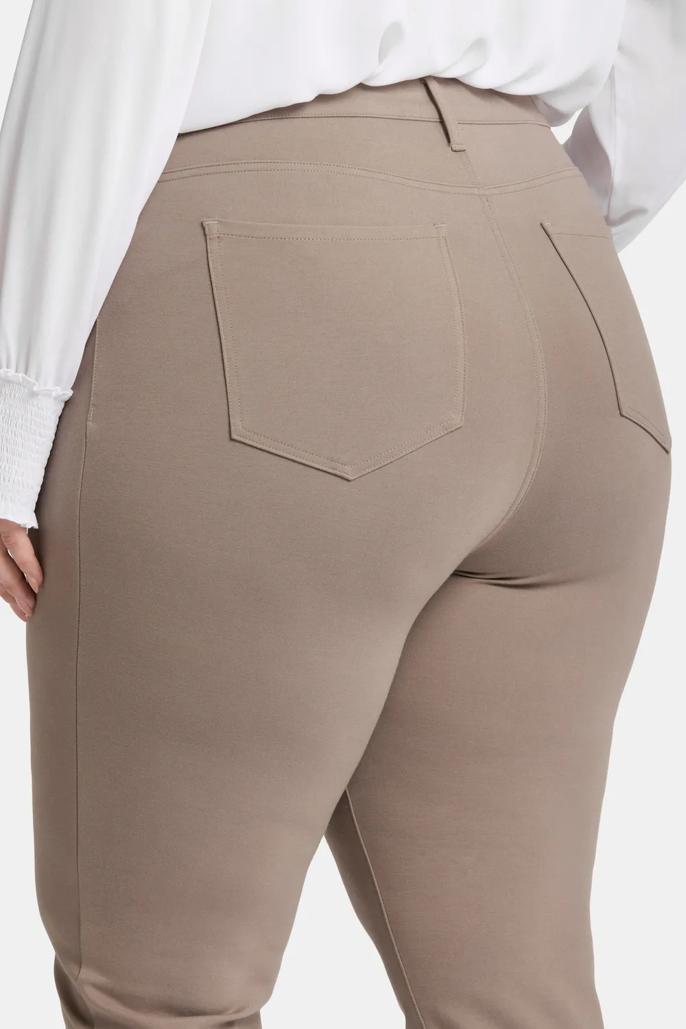 NYDJ Marilyn Straight Hose Plus Size Saddlewood