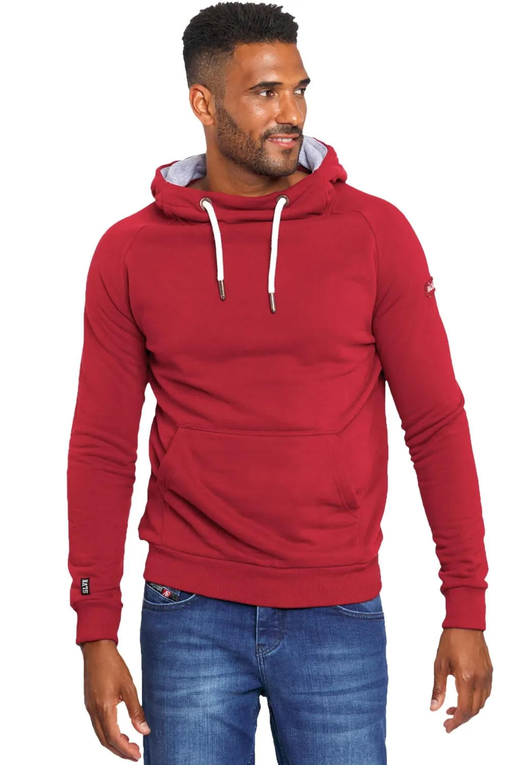 Alessandro Salvarini AS291 Hoodie schwarz Kapuzenpullover