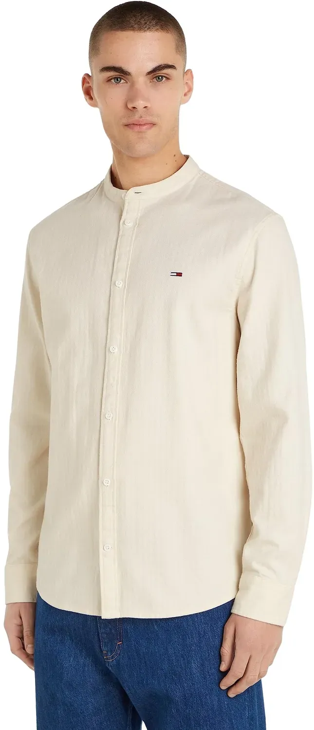 Tommy Jeans Herren Freizeithemd Langarm Baumwolle