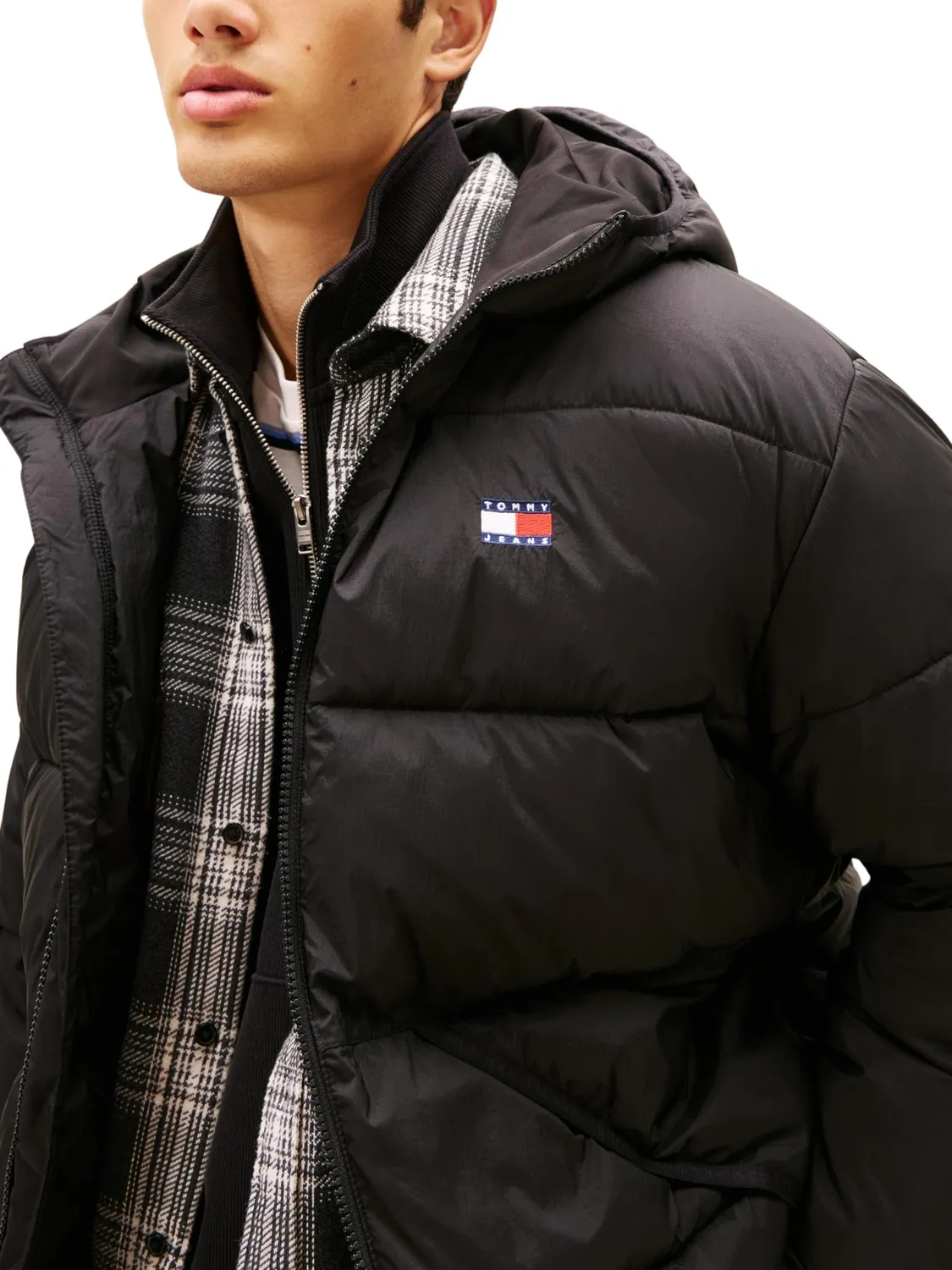 Tommy Jeans TJM Vail Hooded Puffer EXT DM0DM22296 Pufferjacke S