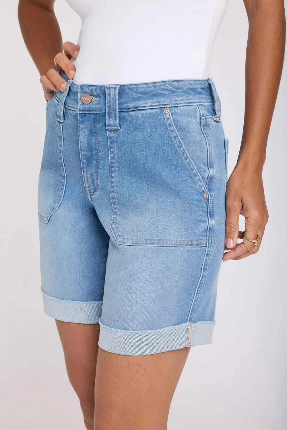 NYDJ Diana Relaxed Denim Shorts Jeansshorts Vista Lakes used