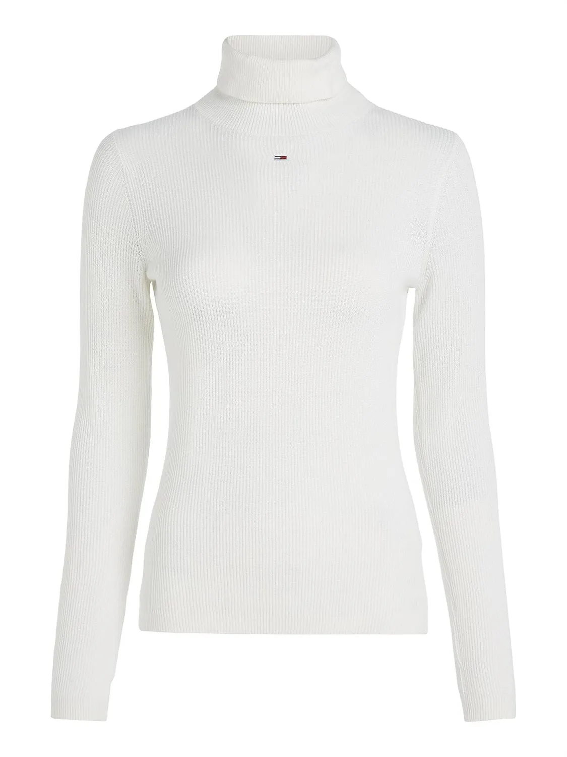 Tommy Jeans TJW Essential Turtleneck DW0DW16537 Pullover Damen
