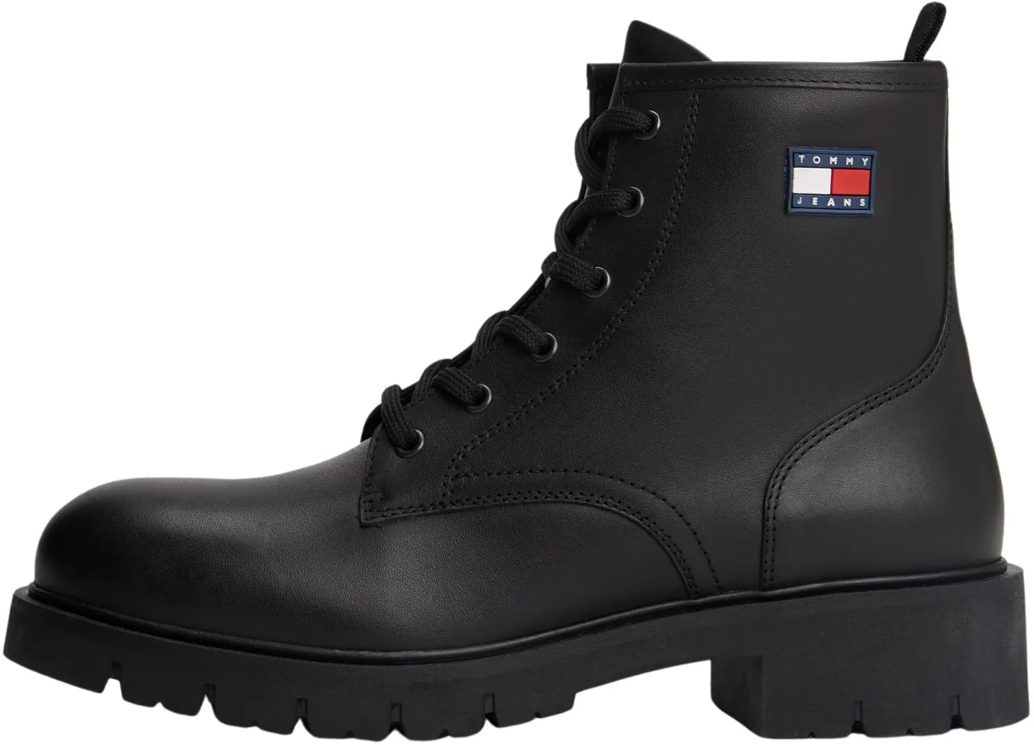 Tommy Jeans Mid Boot Schnürstiefel Leder Gr. 39