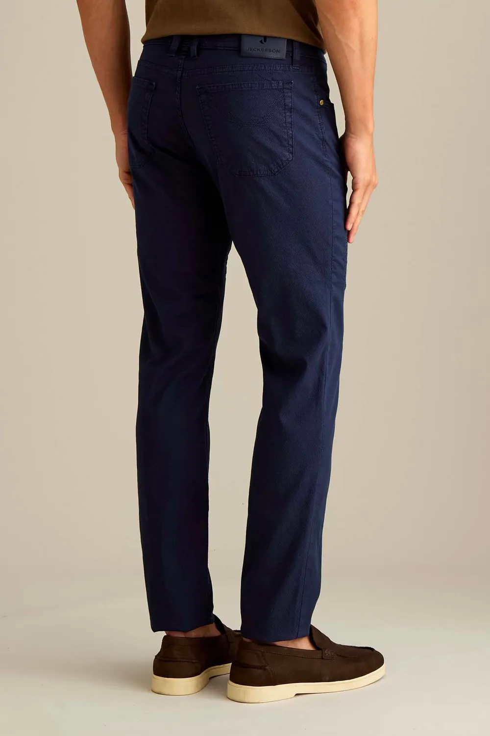 Jeckerson John Hose Herren dunkelblau Slim Fit
