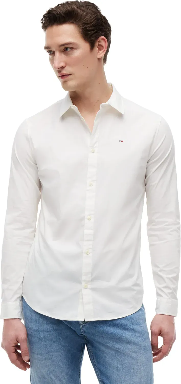 Tommy Jeans Original Stretch Shirt Slim Fit Herren Hemd