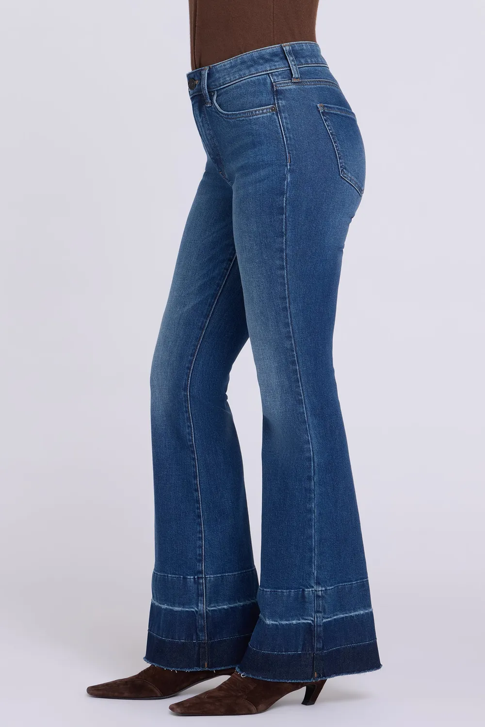 NYDJ Felicity Flared Jeans Colorblaze 10 Schlag
