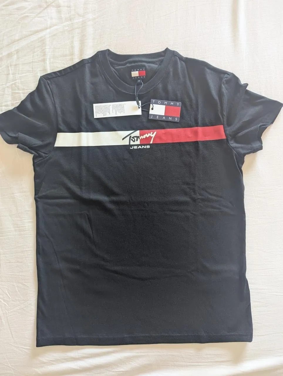Tommy Jeans TJM Signature Stripe Dm0dm22539 T-Shirt M