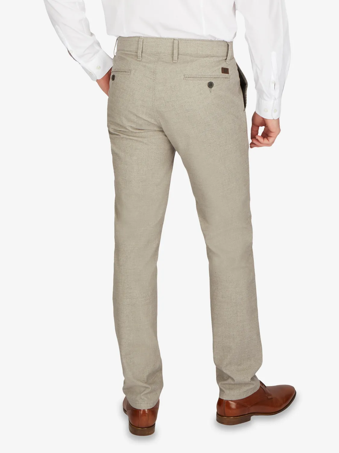 Club of Comfort Garvey 7631 Hose hellgrau melange Woll-Look
