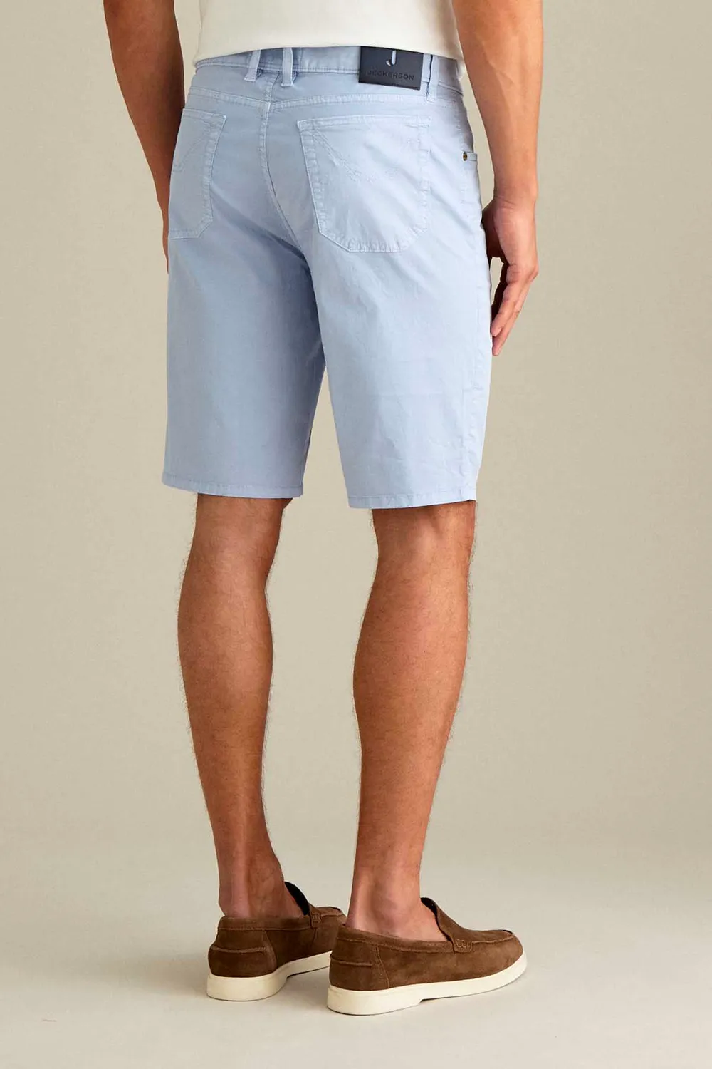 Jeckerson Jo Bermuda Herren hellblau Slim Fit