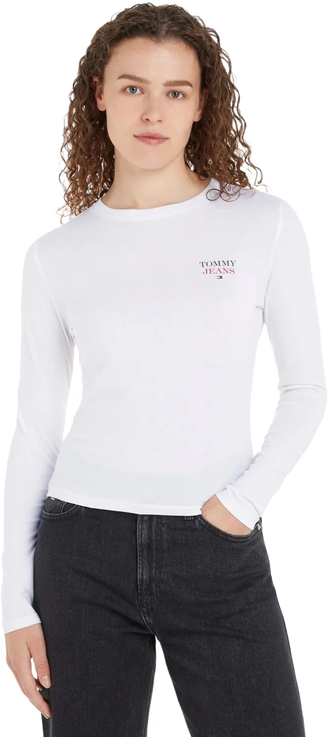 Tommy Jeans Essential Slim Fit Langarmshirt Damen M Langarm