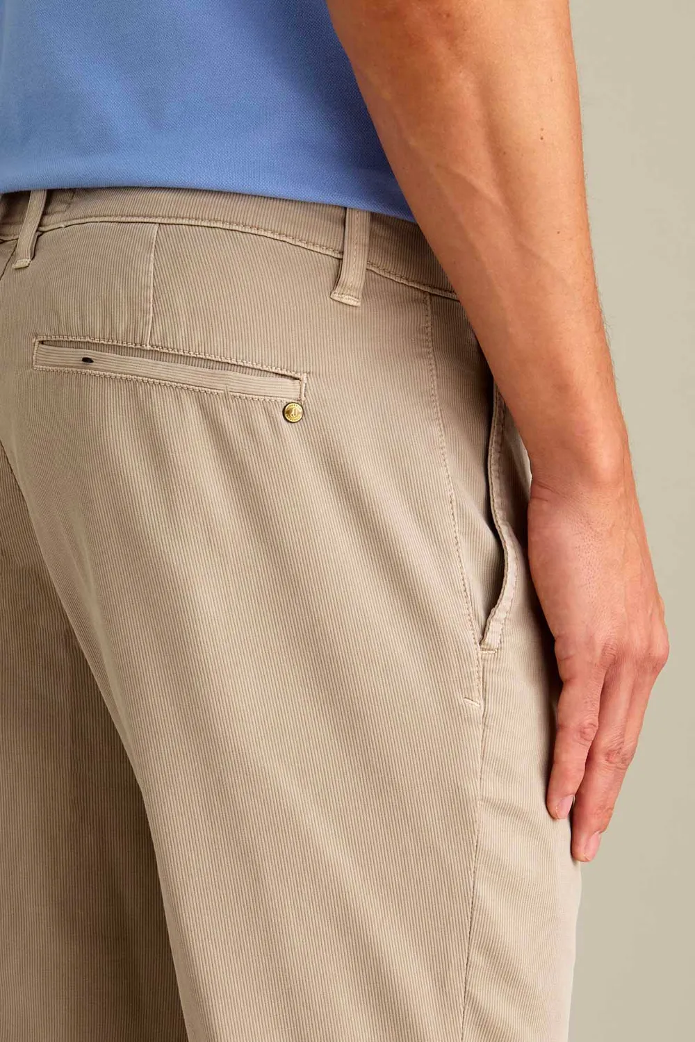 Jeckerson Jack Slim Fit Chino beige Zement Tencel