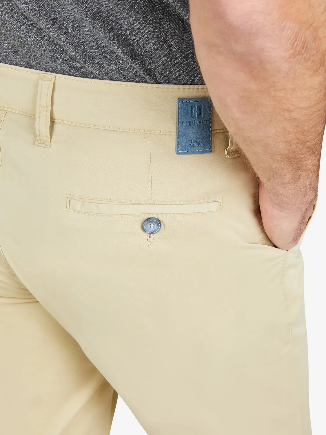 Club of Comfort Espana 8109 Bermuda hellgelb Tencel