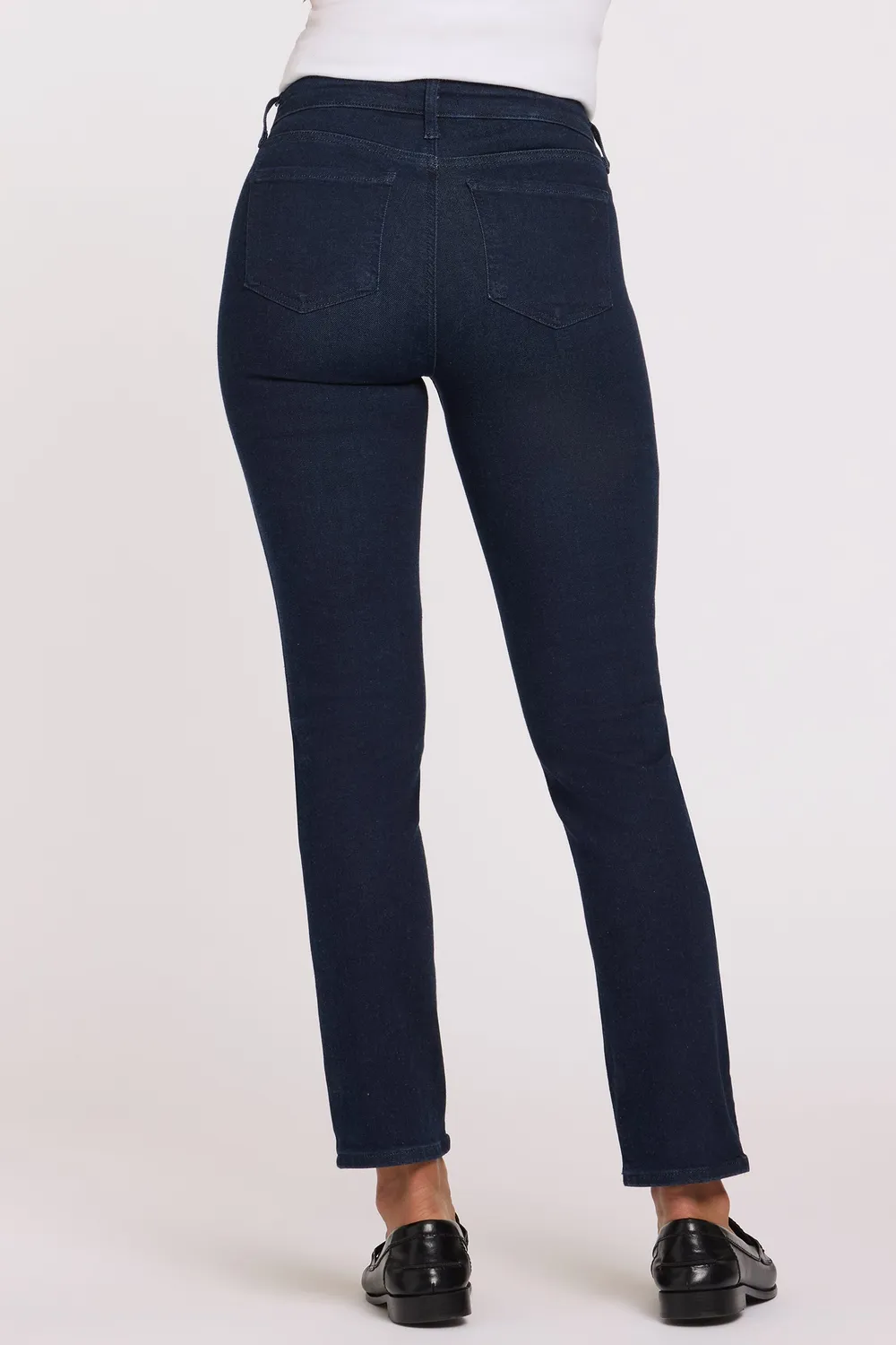 NYDJ Sheri Slim Jeans Petite Rinse Dunkelblau