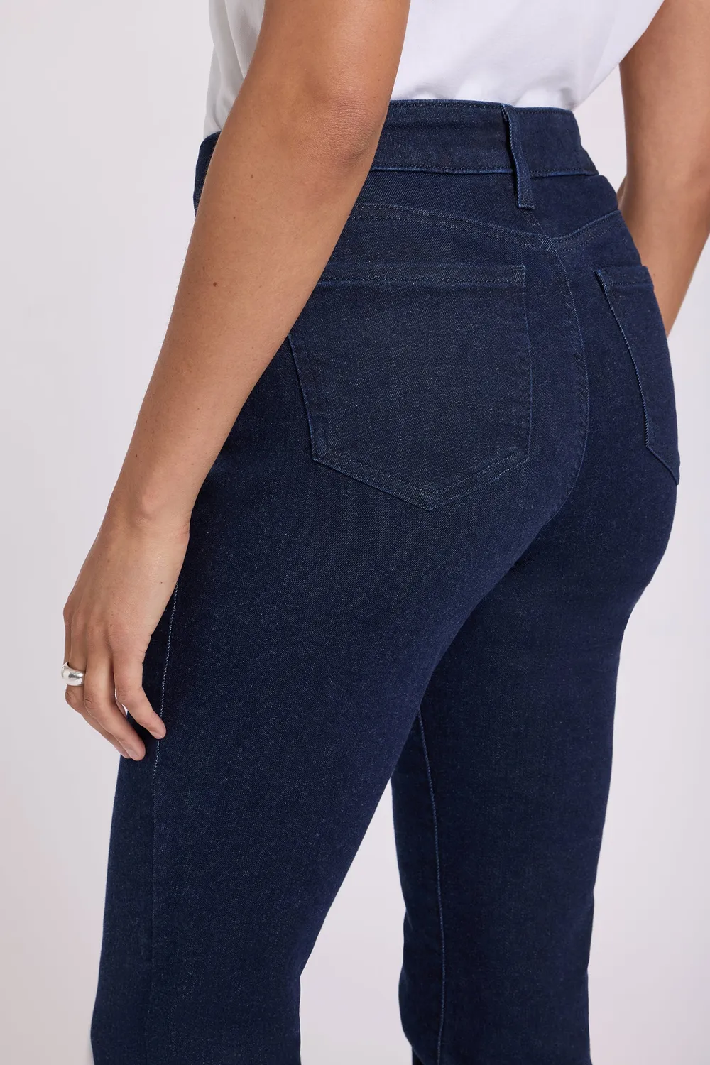 NYDJ Marilyn Straight Jeans Rinse gerader Schnitt