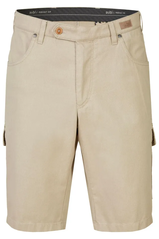 AUBI Herren Shorts Mikro Struktur Modell 616 elastisch