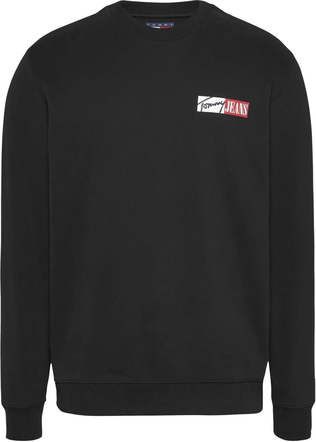 Tommy Jeans Entry Graphic Sweatshirt S Rundhals schwarz
