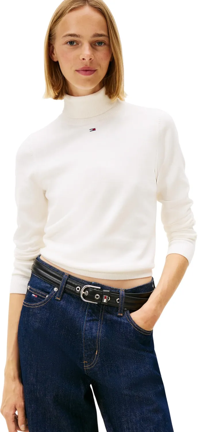 Tommy Jeans Essential Pullover Damen mit Rollkragen