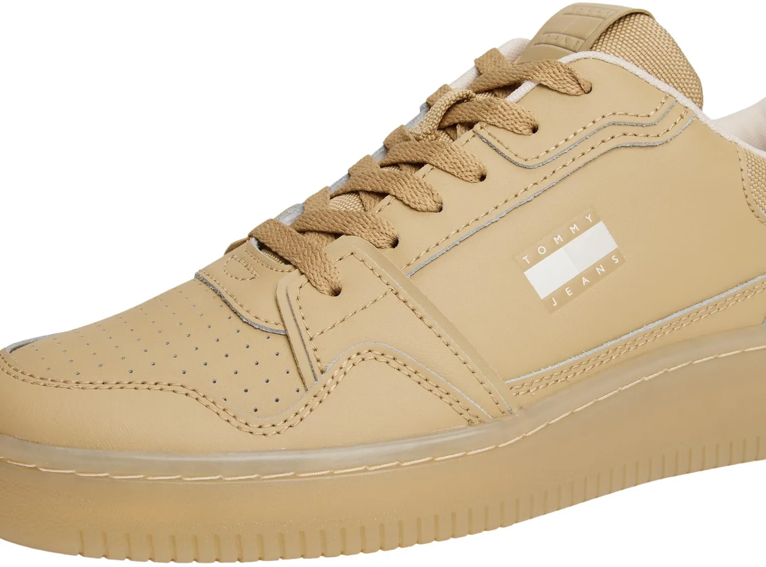 Tommy Jeans Cupsole Retro Sneaker Herren 44 low beige