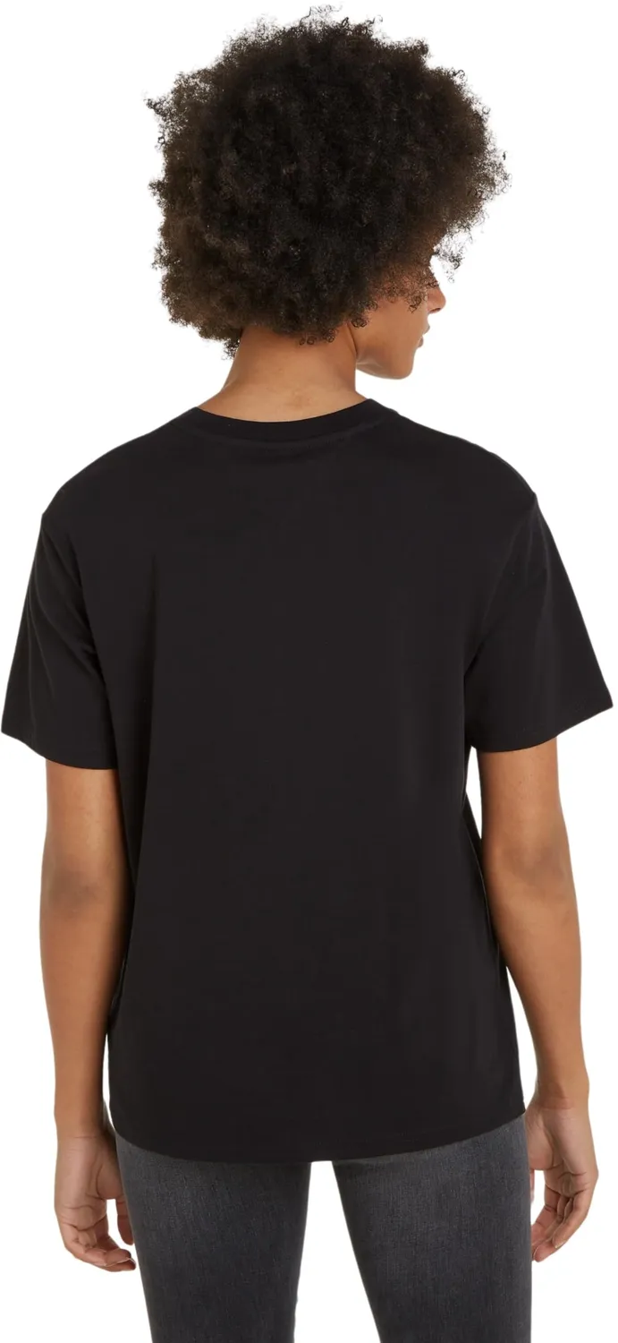 Tommy Jeans T-Shirt Damen Kurzarm Baumwolle